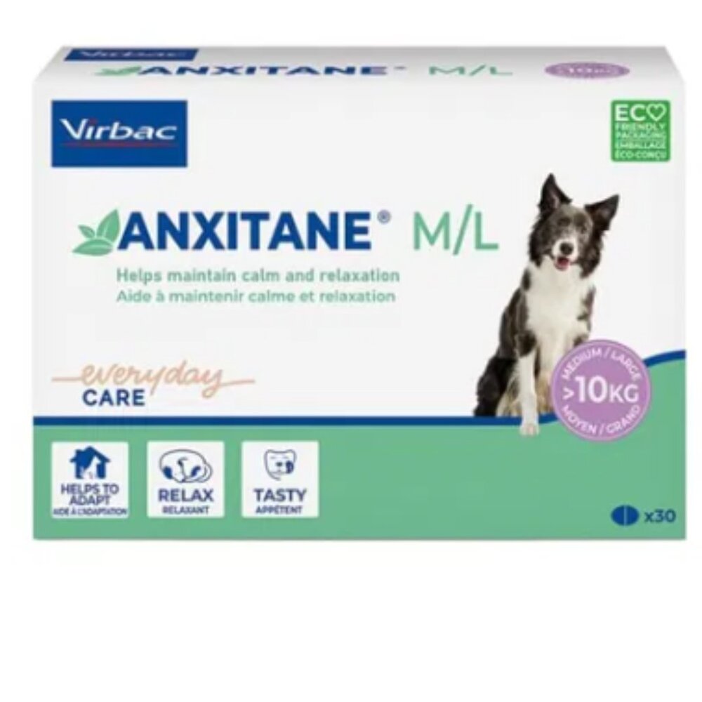 Anxitane Chewable Tablets for Medium/Large Dogs/Cats